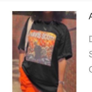 Travis Scott graphic tee